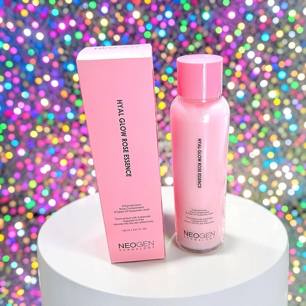 NEOGEN DERMALOGY Hyal Glow Rose Essence Full Size 160 ml 5.41 FL OZ New In Box
